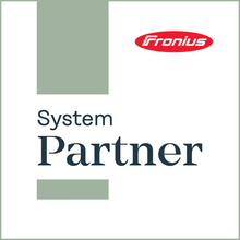 Fronius System Partner Logo - Photovoltaik und Ladesysteme